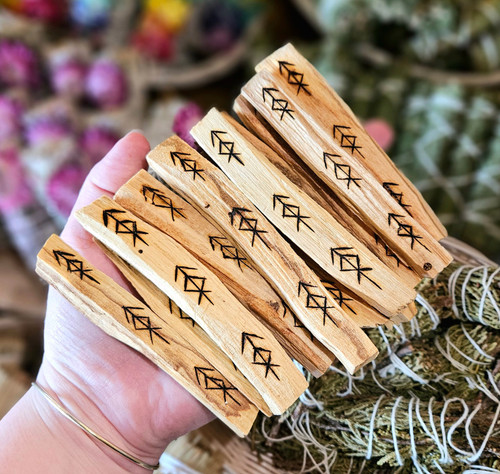 Palo Santo Protection Rune Sticks