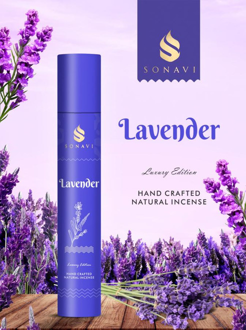 SONAVI - Luxury Edition - Lavender 50 grams Incense