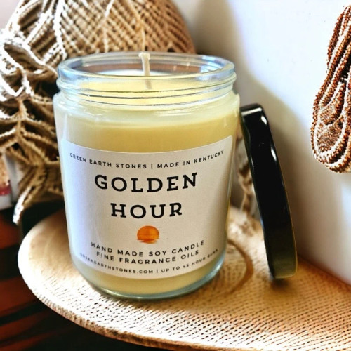 Golden Hour 8oz Soy Candle 