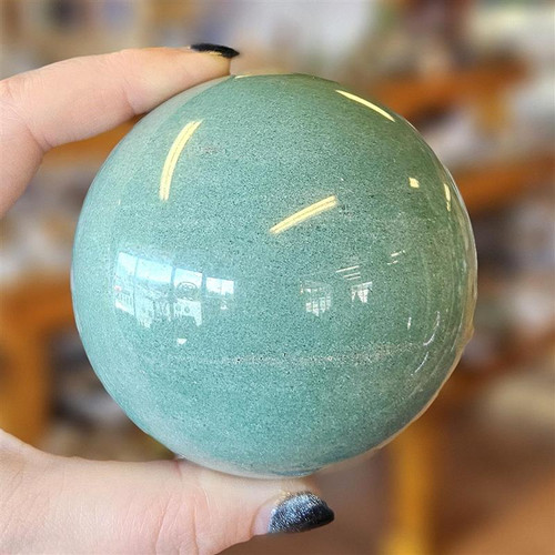 Aventurine Sphere, 1lb 9oz, Large