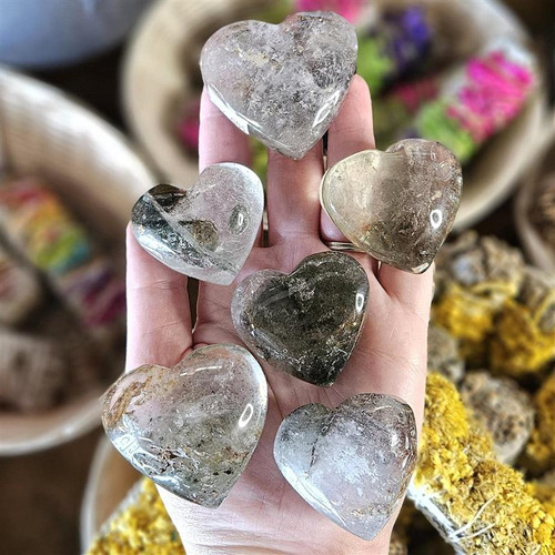 Garden Quartz Heart, Small 