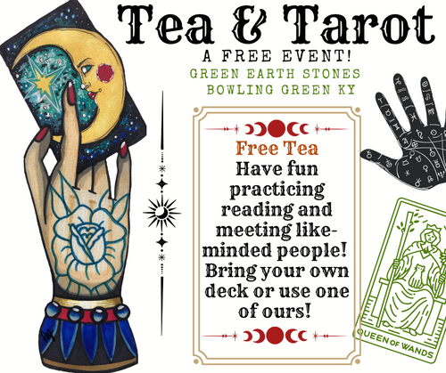 Tea & Tarot - A Free Event  Dec 7th 4pm to 5:30pm 