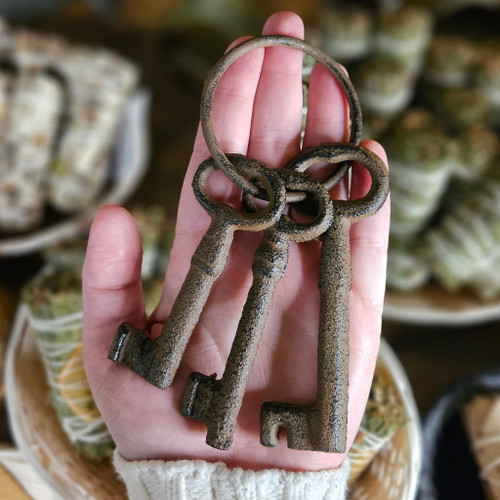 Skeleton Keys Set Iron Rustic 