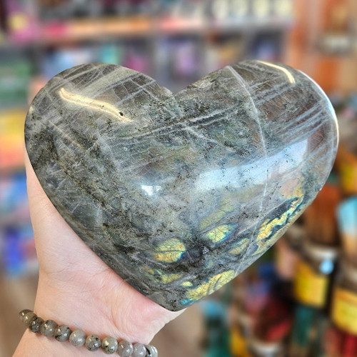 Labradorite XL Heart