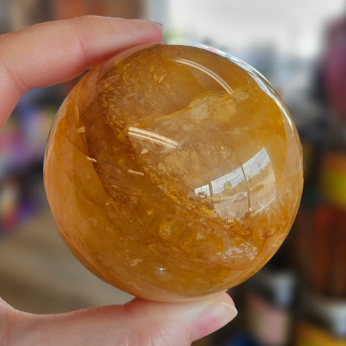 Fire Quartz Sphere #GHS1