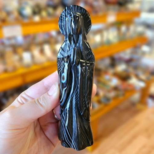 Praying Lady Carving, Sardonyx