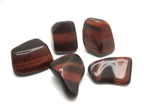 Tigers Eye Red Tumbled Stone