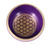 Tibetan Singing Bowl Purple Flower of Life