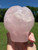 Alien Head, Rose Quartz with Labradorite Eyes, X-Large