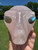 Alien Head, Rose Quartz with Labradorite Eyes, X-Large