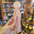 Praying Lady Carving, Rose Quartz, 1lb, Large