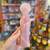 Praying Lady Carving, Rose Quartz, 1lb, Large