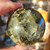 Prehnite with Epidote Sphere, 14oz, Medium, #PE4