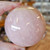 Rose Quartz Sphere, 2lb 3oz, Large, #RQ1, Gemstone Decor