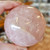 Rose Quartz Sphere, 2lb 3oz, Large, #RQ1, Gemstone Decor