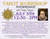 Intermediate Tarot Workshop JULY 5th 12:30 - 2pm Pay At Door