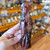 Praying Lady Carving, Fire Quartz
