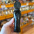 Praying Lady Carving, Golden Sheen Obsidian