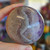 Amethyst Agate Sphere, 1lb 3oz, Large, AA1