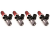 Injector Dynamics ID1050X Fuel Injectors With Adapters For 02-20 Subaru WRX/STI - 1050.48.11.WRX.4