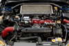 Perrin Red Cold Air Intake For 04-14 Subaru WRX - PSP-INT-322RD