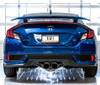AWE Track Edition Catback Exhaust With Dual Chrome Tips For 17-20 Honda Civic Si - 3020-32052 AWE Track Edition Catback Exhaust With Dual Chrome Tips For 17-20 Honda Civic Si - 3020-32052