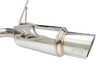 Invidia N1 Catback Exhaust With Stainless Steel Tips For 15-21 Subaru WRX - HS15STIGTP