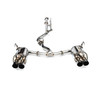 Invidia Q300 Catback Exhaust With Quad Single Layer SS Tips For 2022+ Subaru WRX - HS22WRXG2S