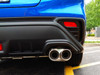 Invidia Q300 Catback Exhaust With Quad Rolled SS Tips For 2022+ Subaru WRX - HS22WRXG3S
