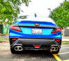 Invidia Q300 Catback Exhaust With Quad Rolled SS Tips For 2022+ Subaru WRX - HS22WRXG3S