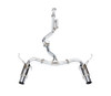 Invidia N1 Catback Exhaust With Stainless Steel Tips For 2022+ Subaru WRX - HS22WRXGTP