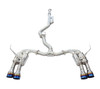 Invidia R400 Catback Exhaust With Quad Titanium Tips For 2022+ Subaru WRX - HS22WRXGM4ST