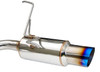 Invidia N1 Catback Exhaust With Titanium Tips For 08-14 Subaru STI - HS11STIGTT