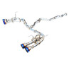 Invidia Gemini R400 Catback Exhaust With Titanium Tips For 15-21 Subaru WRX - HS15STIGM4ST