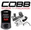 Cobb Stage 1+ Redline CF Power Package W/S Tronic For 15-20 Audi A3 - VLK002011P-DSG-RED-A3