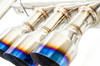 Invidia Q300 Catback Exhaust With Titanium Tips For 17-21 Honda Civic Type R - HS17CTRFQ33ST