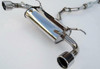 Invidia Q300 Catback Exhaust With Stainless Steel Tips For 13-17 Subaru BRZ - HS12SSTG3S