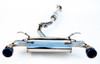 Invidia Q300 Catback Exhaust With Titanium Tips For 13-17 Subaru BRZ - HS12SSTG3T
