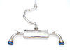Invidia Q300 Catback Exhaust With Rolled Titanium Tips For 14-21 Volkswagen Golf GTI - HS13GF7G3T