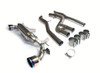 HKS Dual Muffler Catback Exhaust With Titanium Tips For 2020+ Toyota GR Supra - 31014-KT001