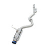 Invidia N1 Catback Exhaust With Titanium Tip For 2022+ Subaru WRX - HS22SW4GTT