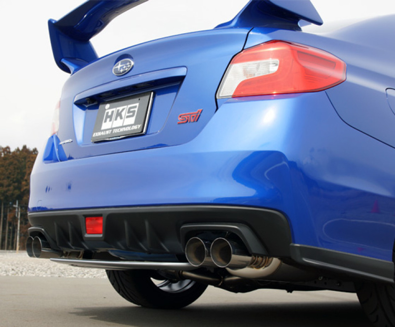 HKS Legamax Premium Catback Exhaust For 14-21 Subaru STI - 31021-BF001