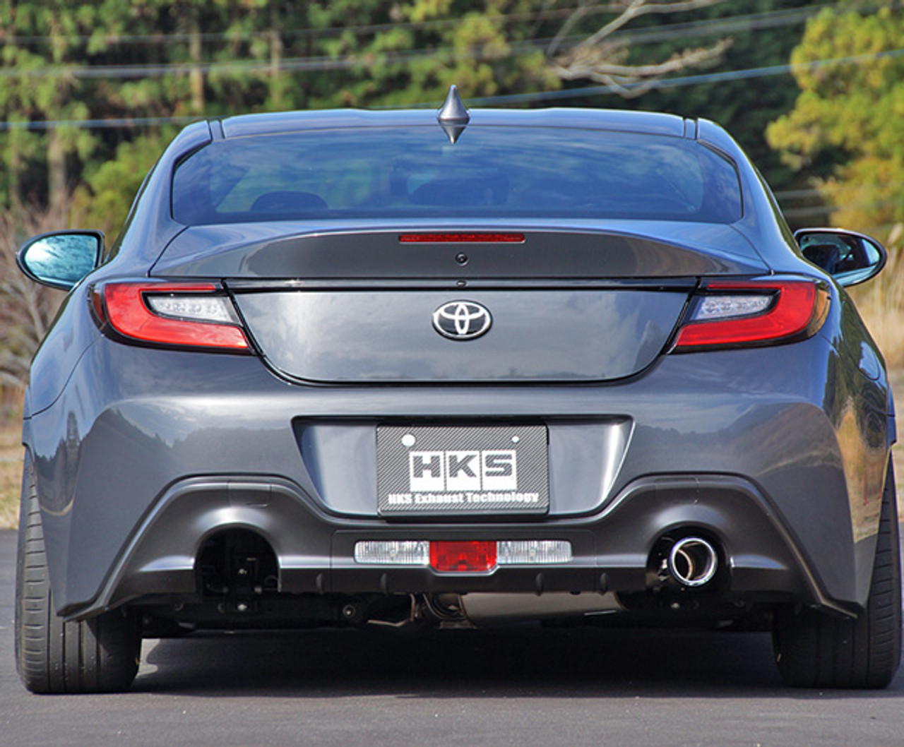 HKS Hi-Power SPEC-L II Catback Exhaust With Titanium Tip For 2022+ Toyota GR86 - 32016-AT130