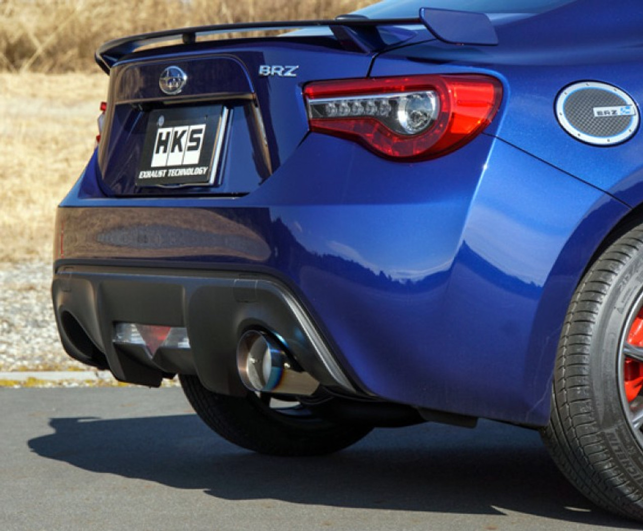 HKS Hi-Power Catback Exhaust With Titanium Tip For 2022+ Toyota GR86 - 32016-BT003
