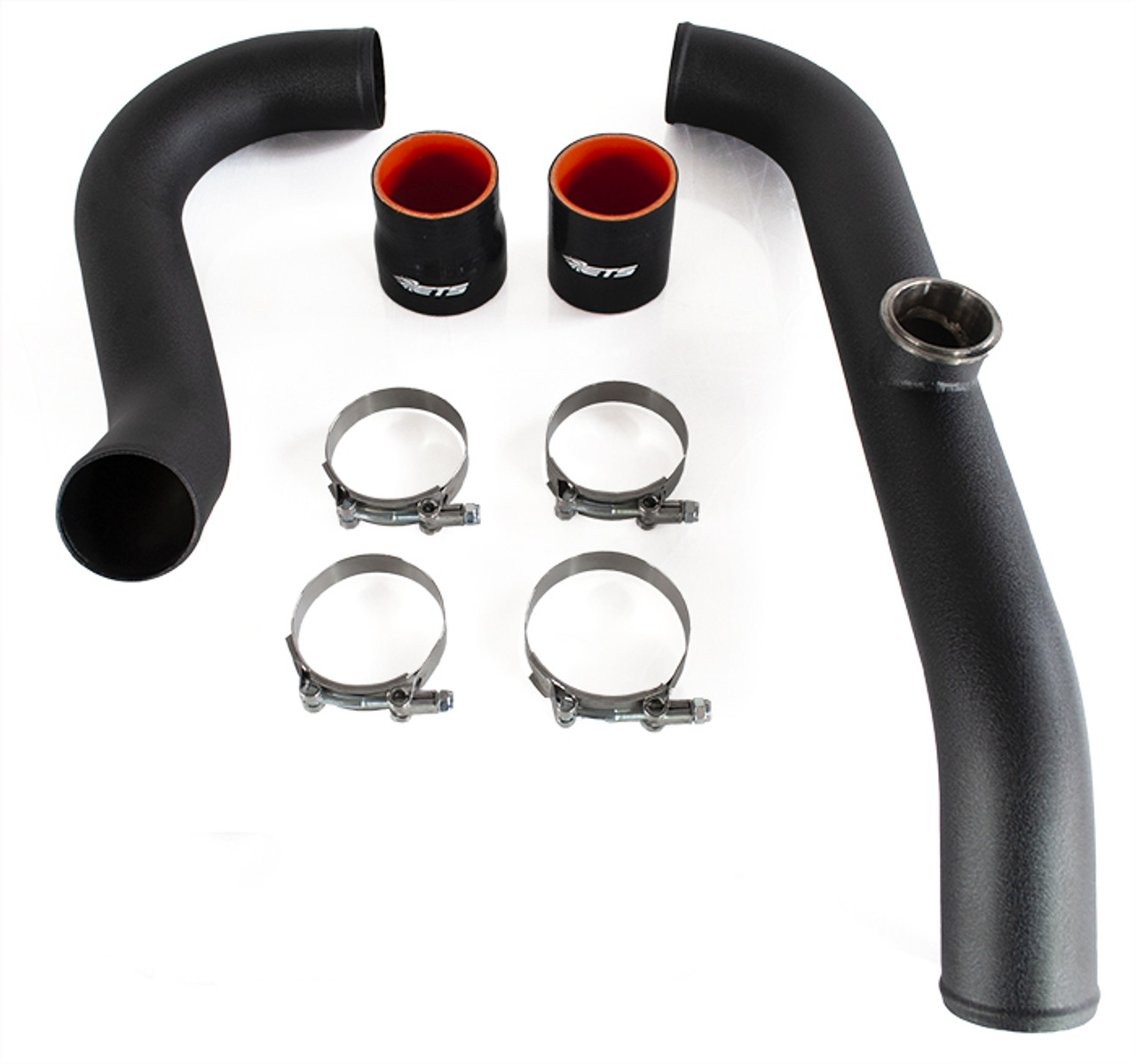 ETS 2.5” Short Route Upper Intercooler Piping Kit (-096) For Evo 8/9 - 100-20-ICP-096