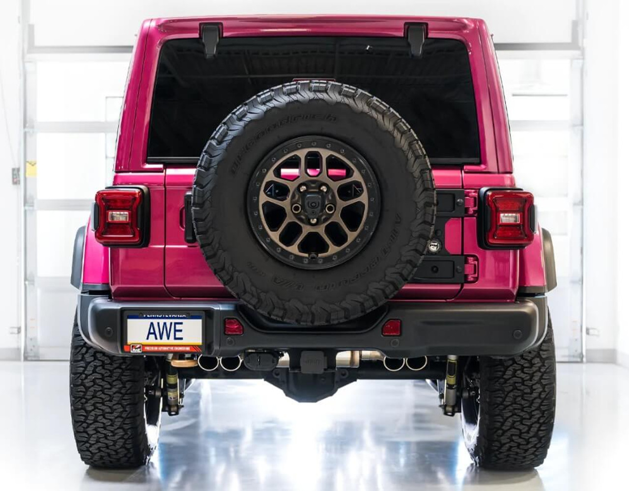 AWE SwitchPath Catback Exhaust For 21-23 Jeep Wrangler 392