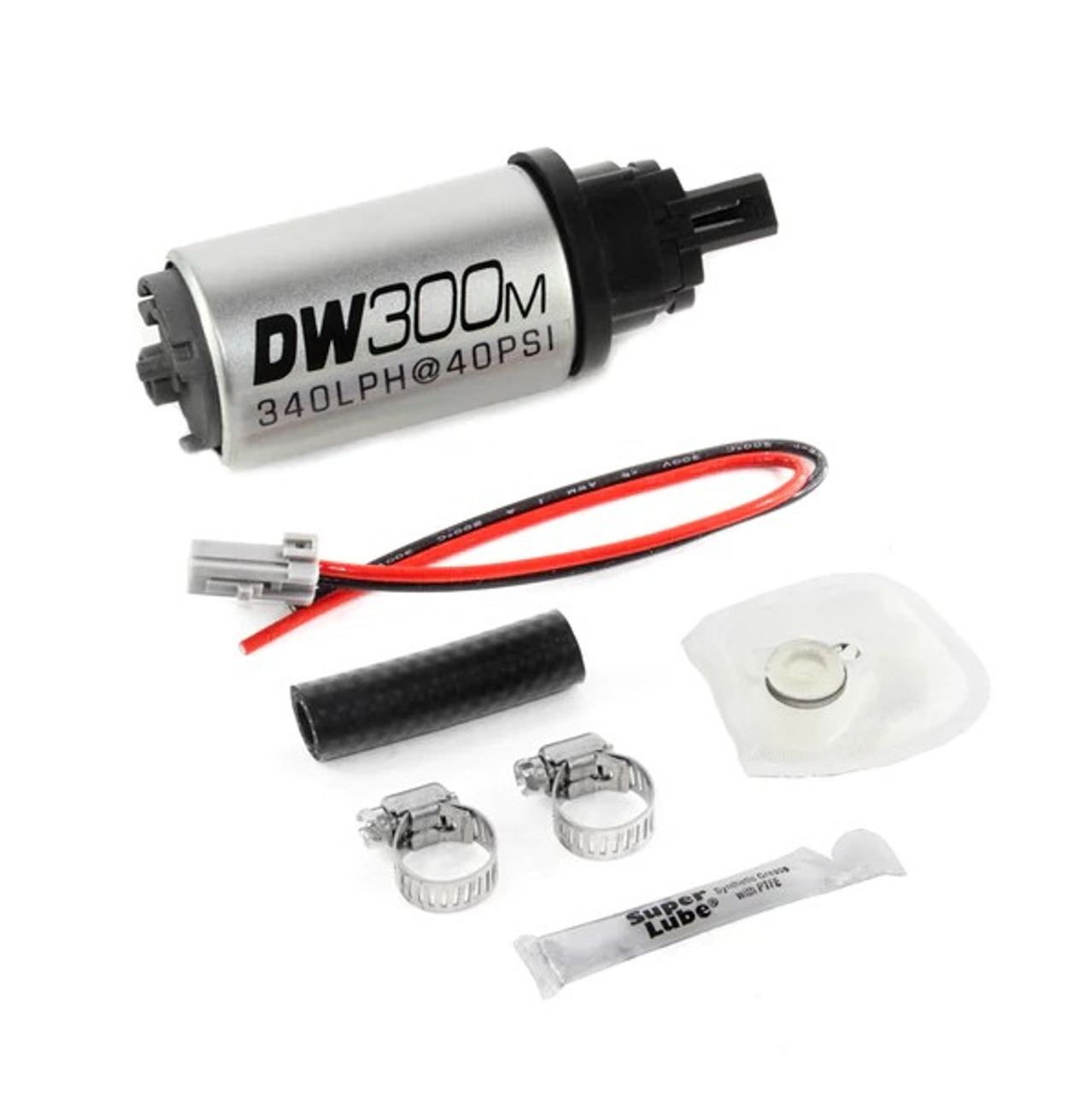 DeatschWerks DW300M In-Tank Fuel Pump w/ Install Kit For 05-10 Mustang - 9-305-1034