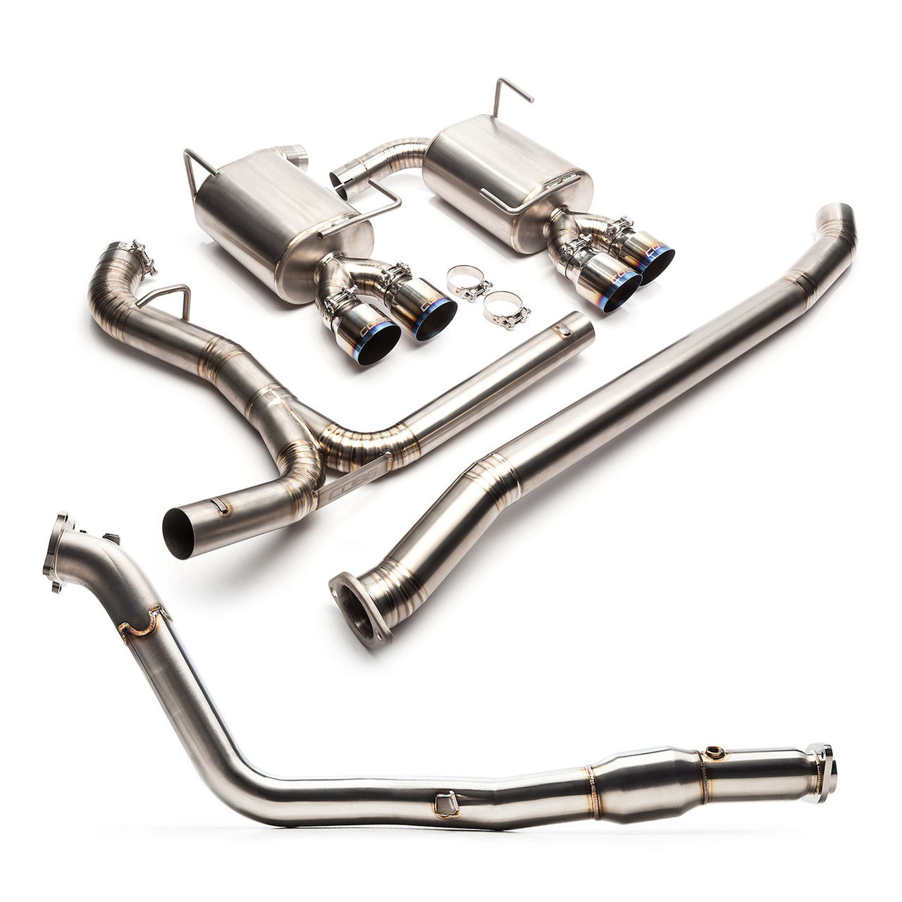 Cobb 3" Titanium Turboback Exhaust System For 11-14 Subaru WRX/STI - 515322TI