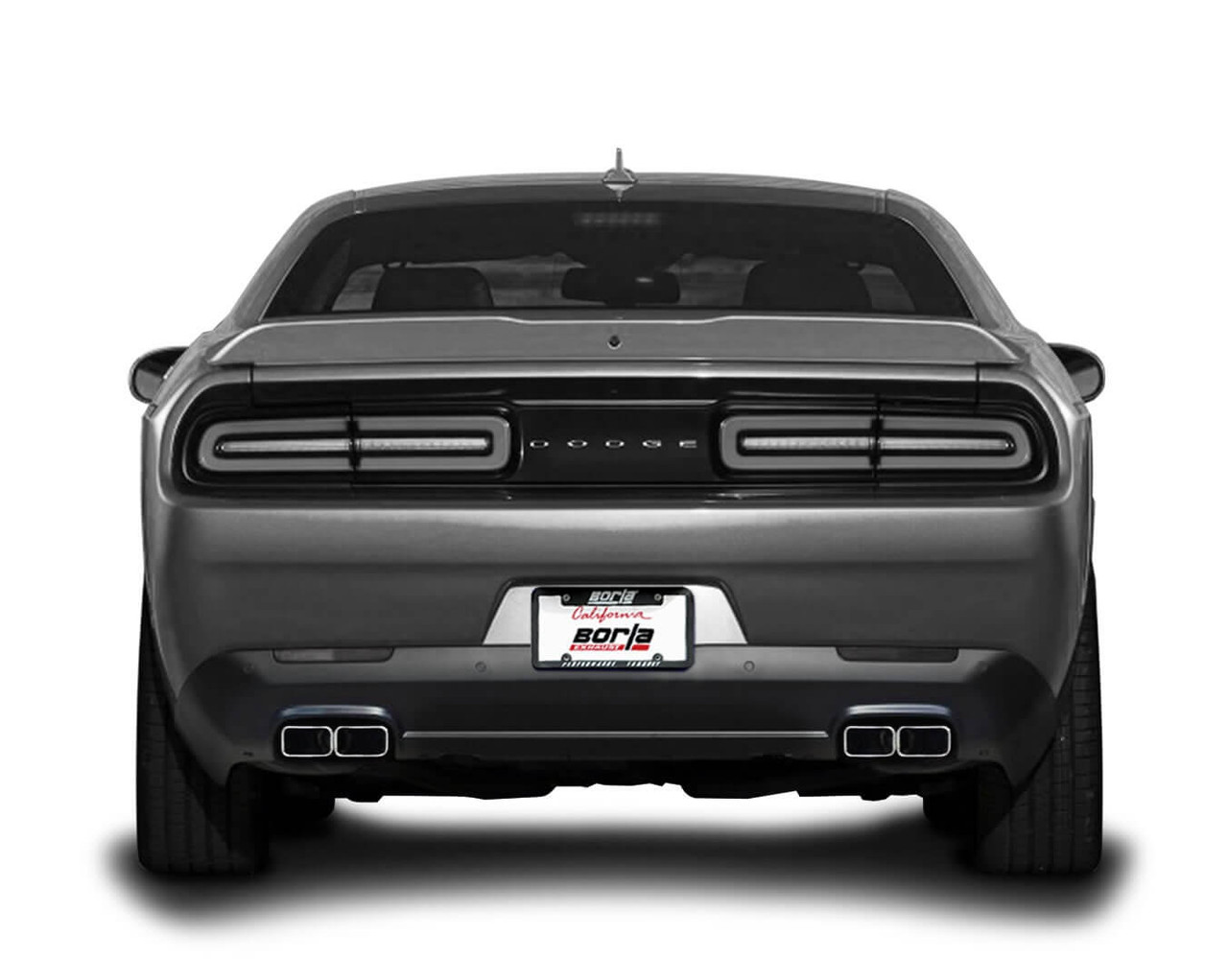 Borla Atak Catback Exhaust With Chrome Tips For 15-22 Dodge Challenger RT - 140628