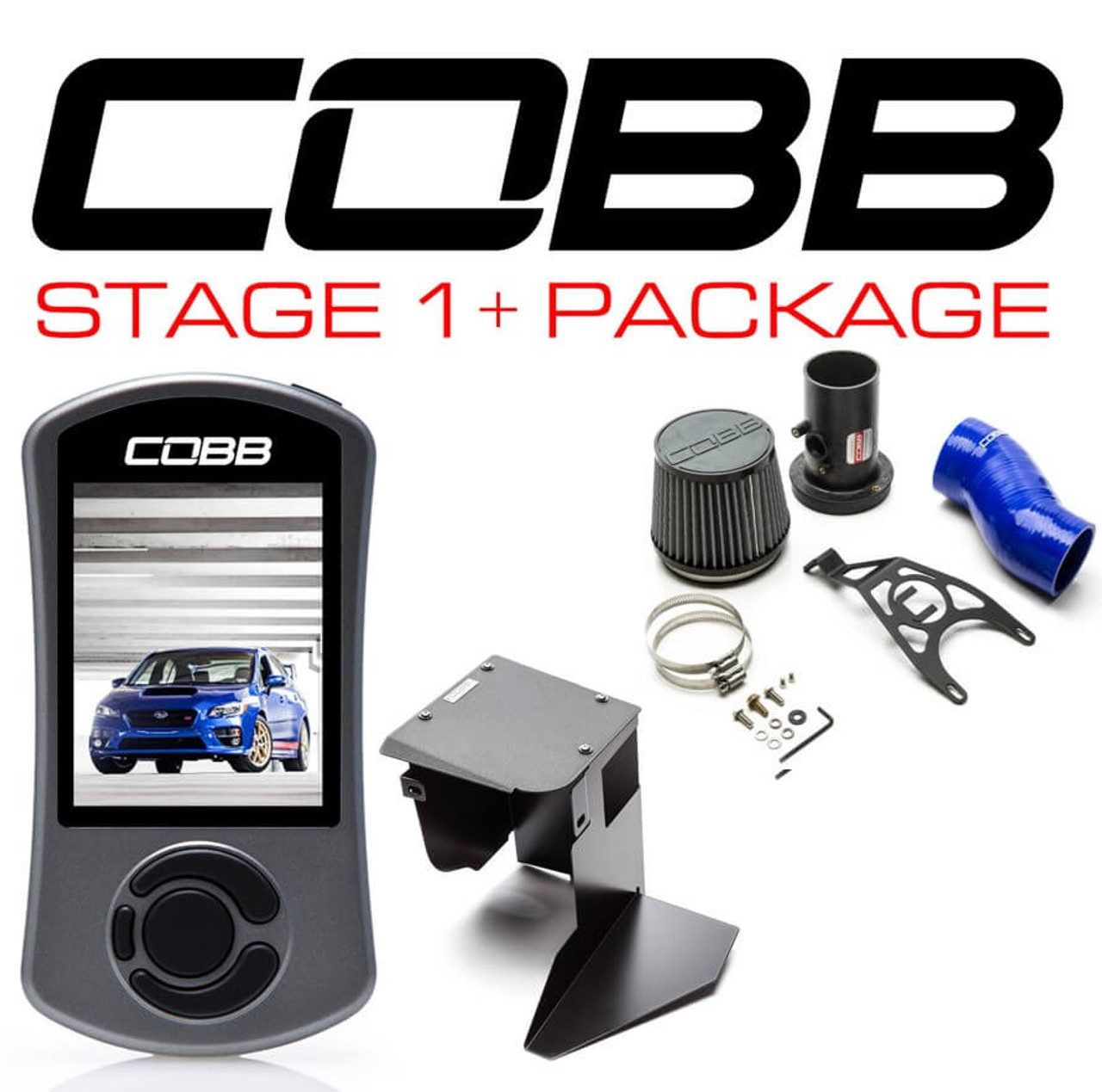 Cobb Stage 1+ Power Package Blue For 15-18 Subaru STI - 616X01P-BL